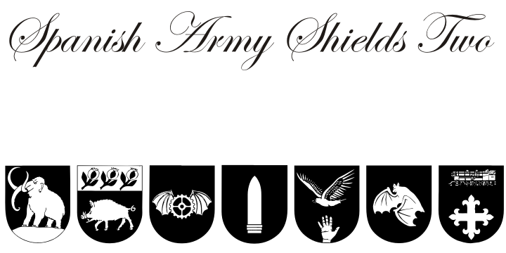 Spanish Army Shields Two